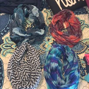 Infinity scarves